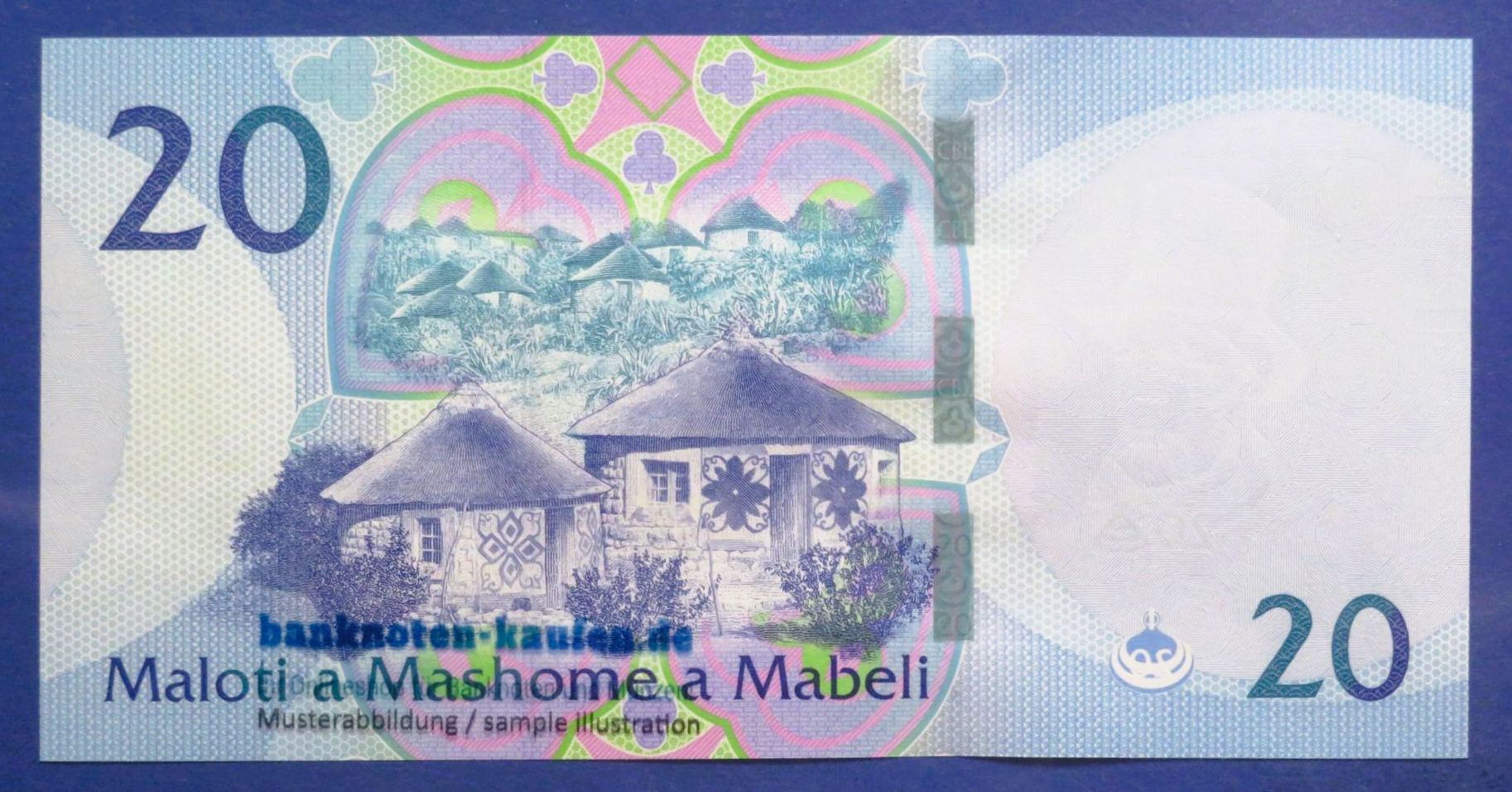 Lesotho, 20 Maloti, 2024, uncirculated (UNC), P-new