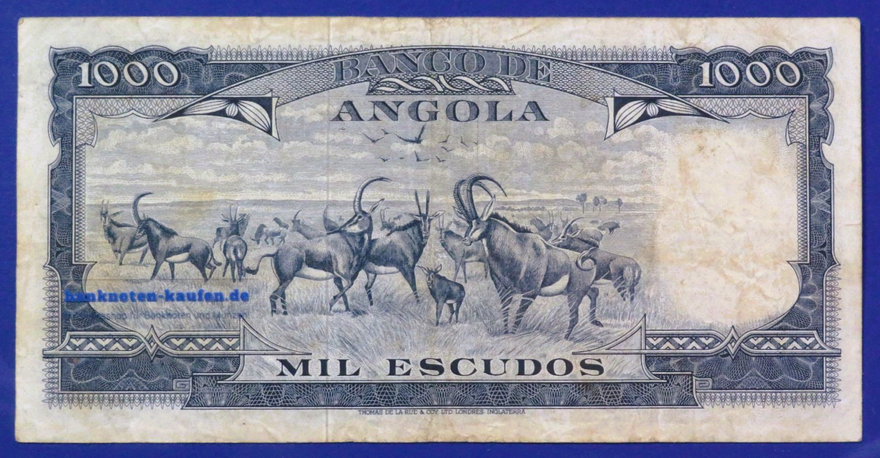 Angola, 1.000 Escudos, 1970, gebraucht (USED / VF), P-98