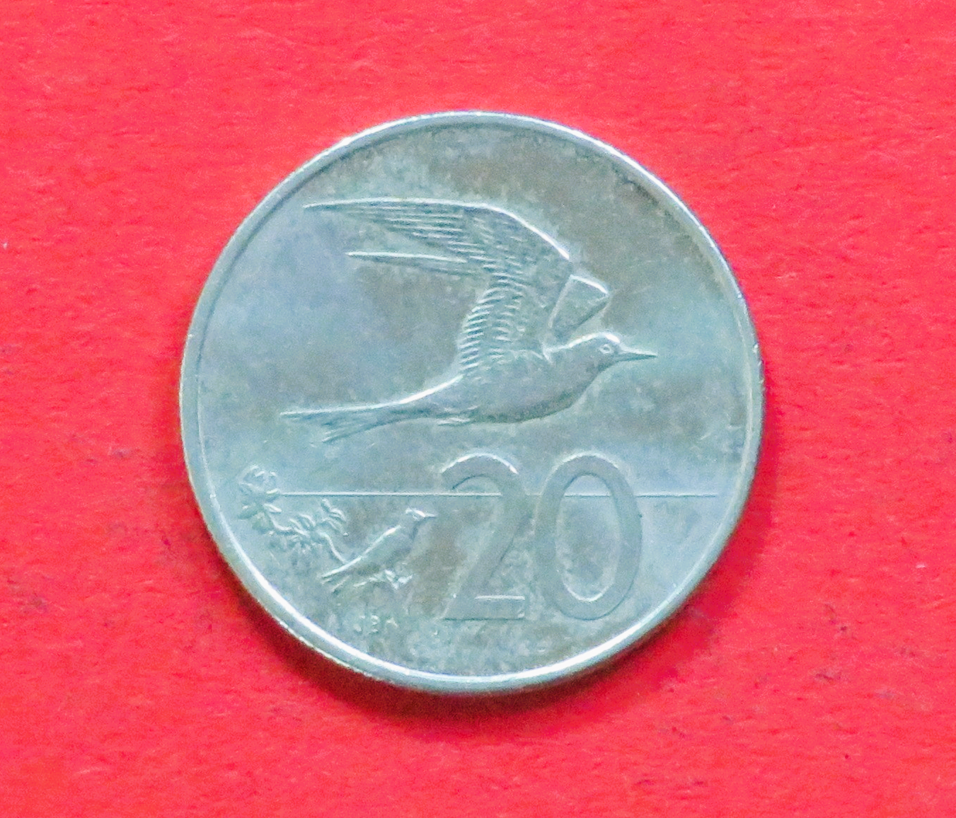 Cook Islands: 20 Cents, 2015+, circulated (used / vf), # 899