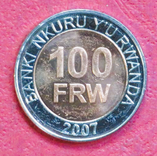 Rwanda, 100 Francs, 2007, uncirculated (UNC)