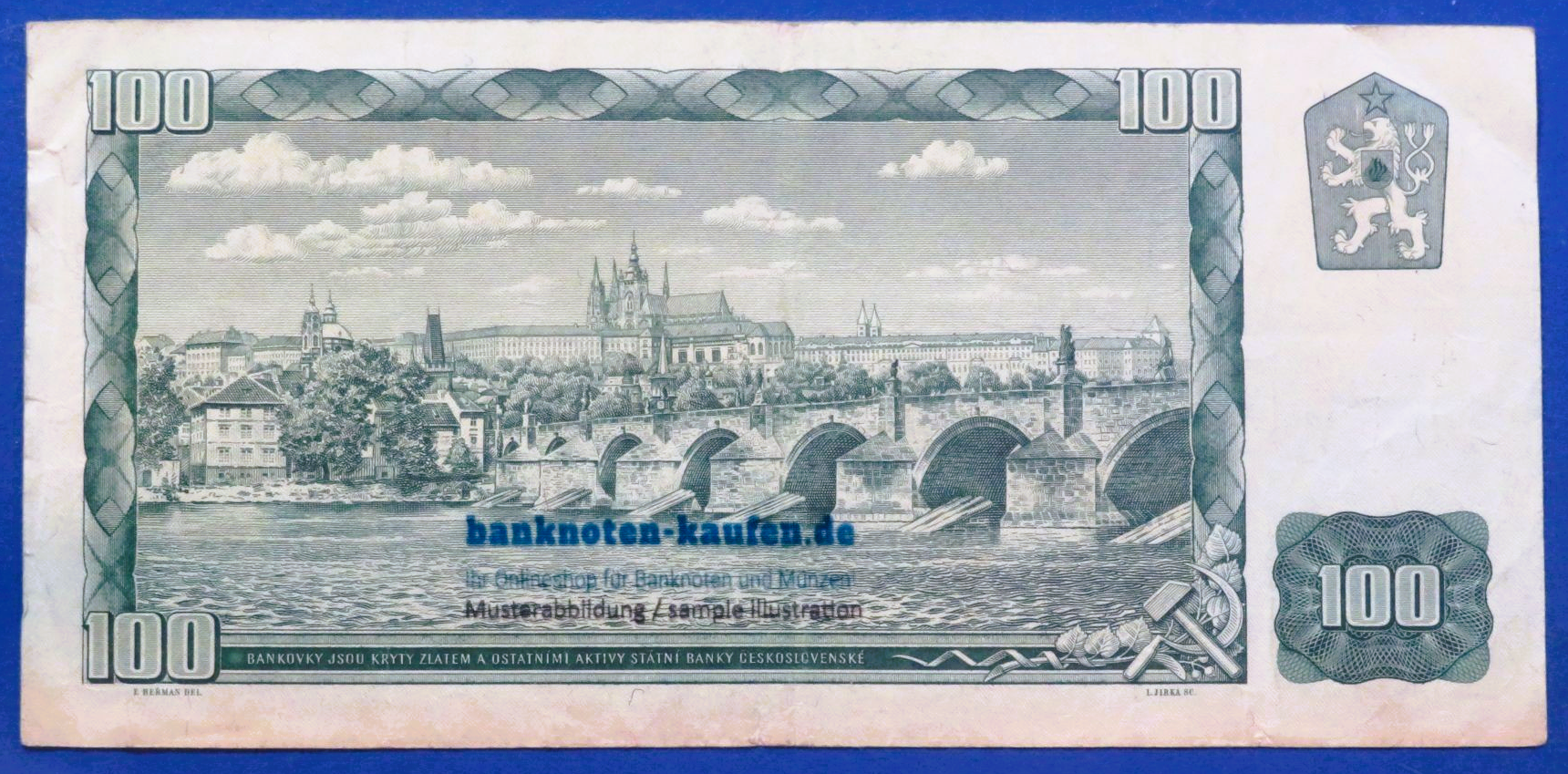 Slowakei, 100 Korun, 1961/1993, gebraucht (USED / VF-), P-17c
