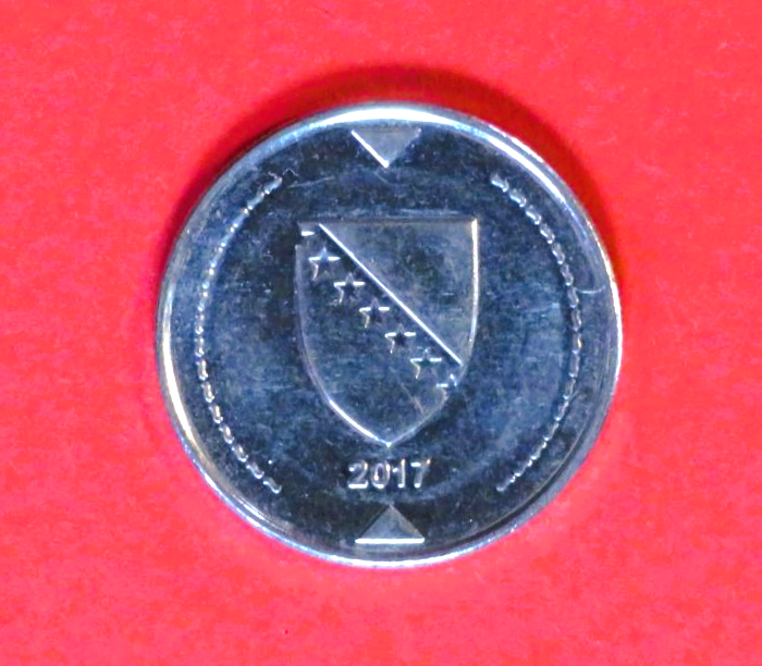 Bosnia-Herzegovina: 1 Marka, 2000+, circulated (used / vf+)