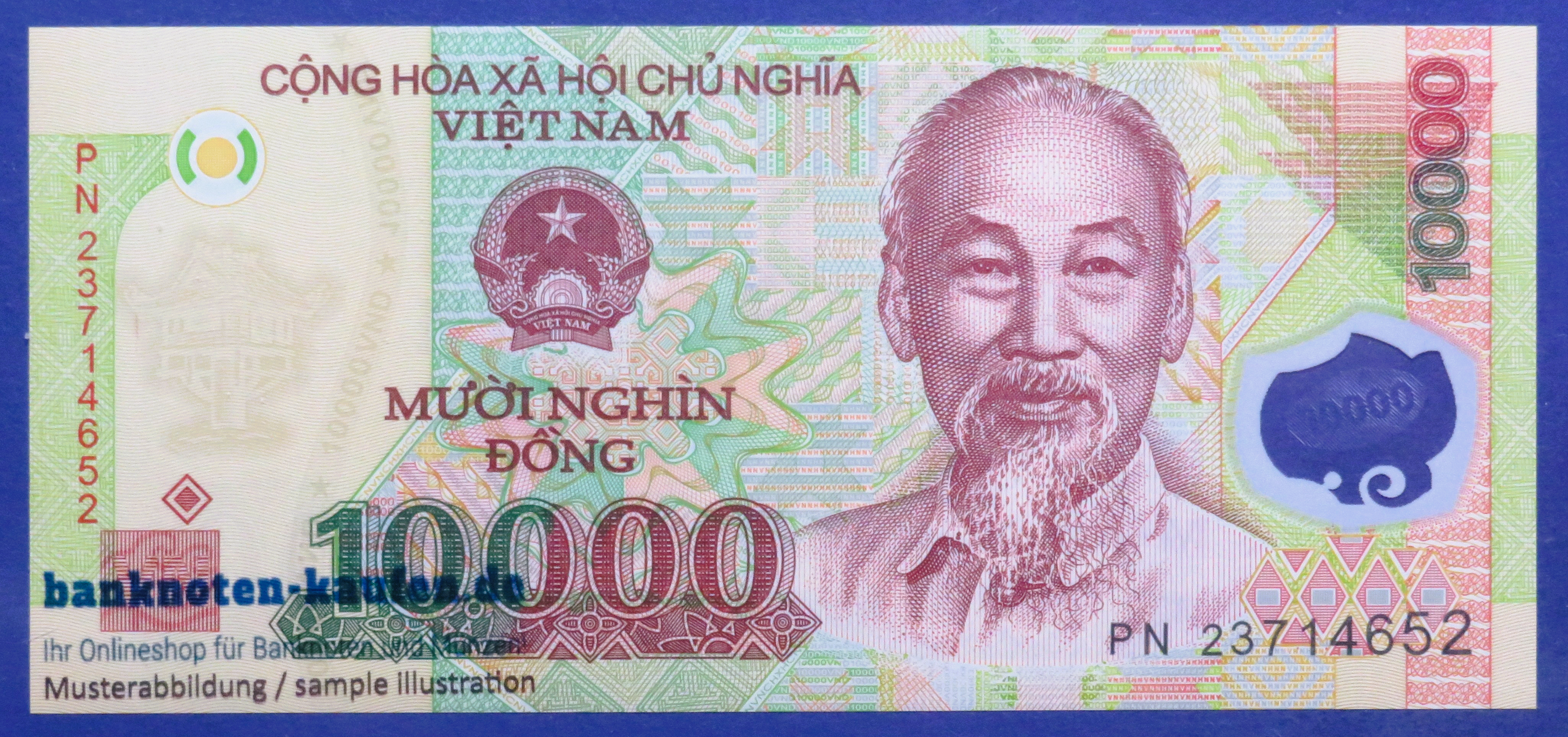 Viet Nam - 10,000 Dong, 2023, uncirculated (UNC), Polymer, P-119