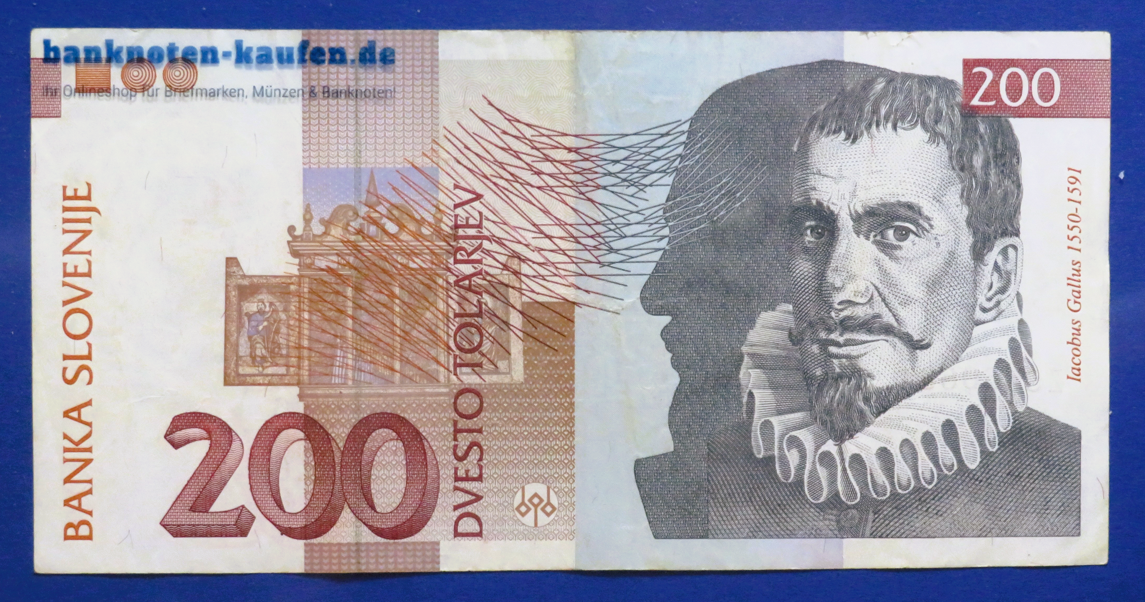 Slovenia, 200 Tolarjev, 2004, circulated (USED / VF), P-15d
