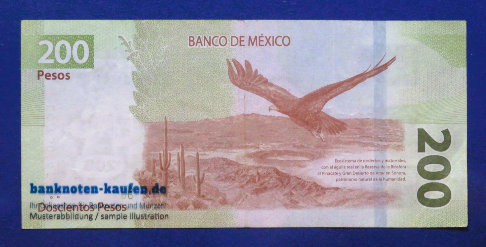 Mexiko, 200 Pesos, 2022, gebraucht (USED / VF), P-131