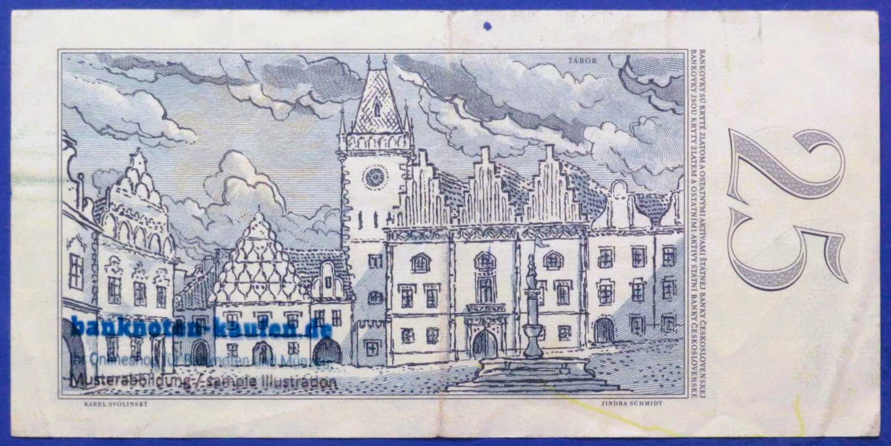 Tschechoslowakei, 25 Koruny, 1961,  gebraucht (USED / VF), P-89b