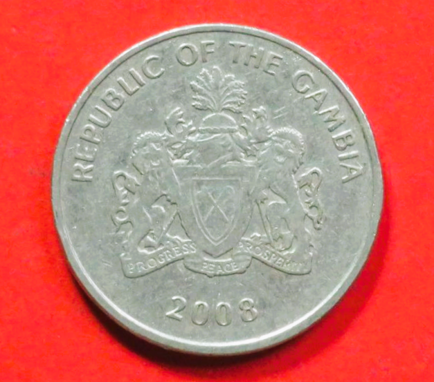 Gambia, 50 Bututs, 1998, gebraucht (used / s-ss), # 67a