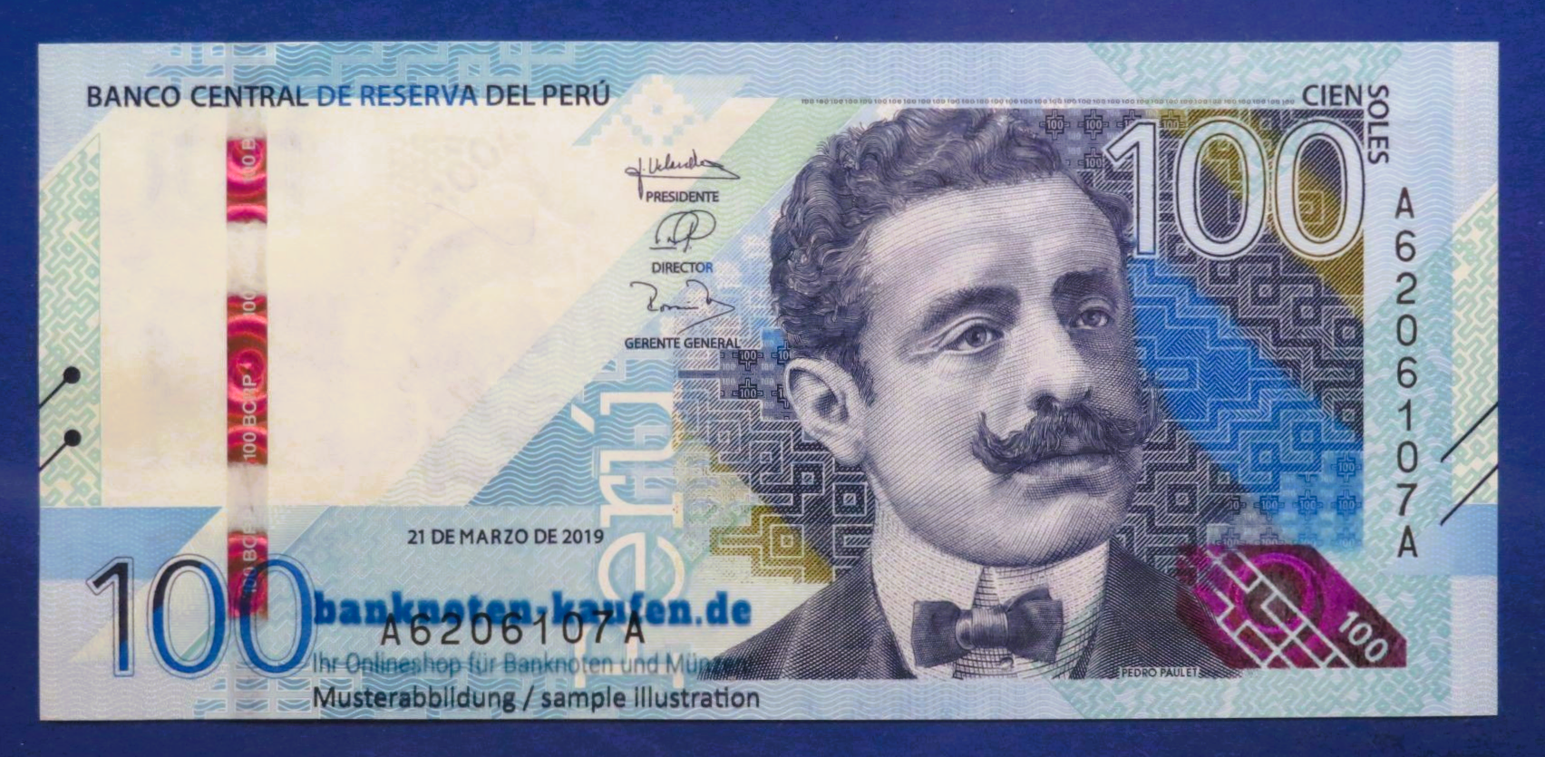 Peru, 100 Soles, 2019, uncirculated (UNC), P-199