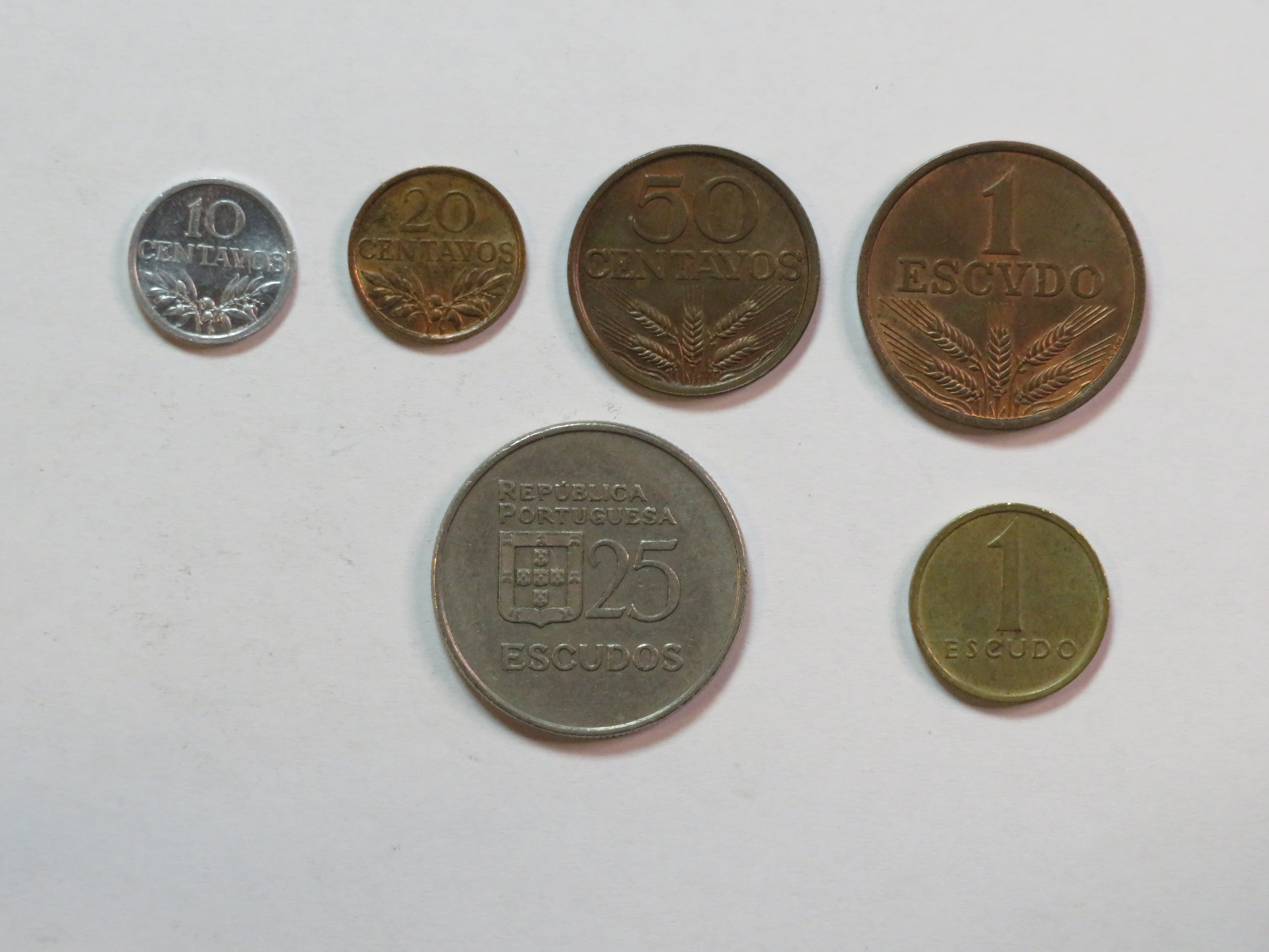Colombia - Coin Set 1974-1981 - USED