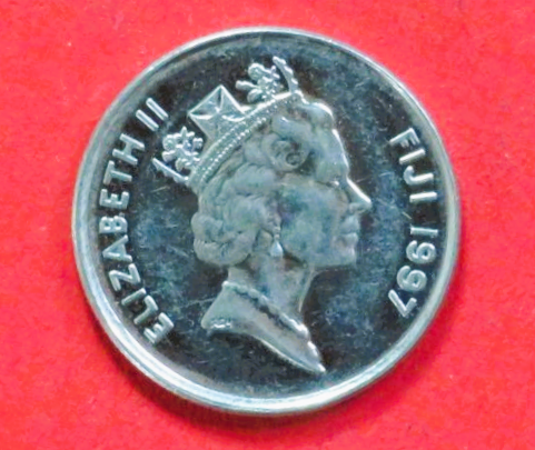 Fidschi: 5 Cents, 1990-2006, gebraucht (used / ss-vz), # 51a