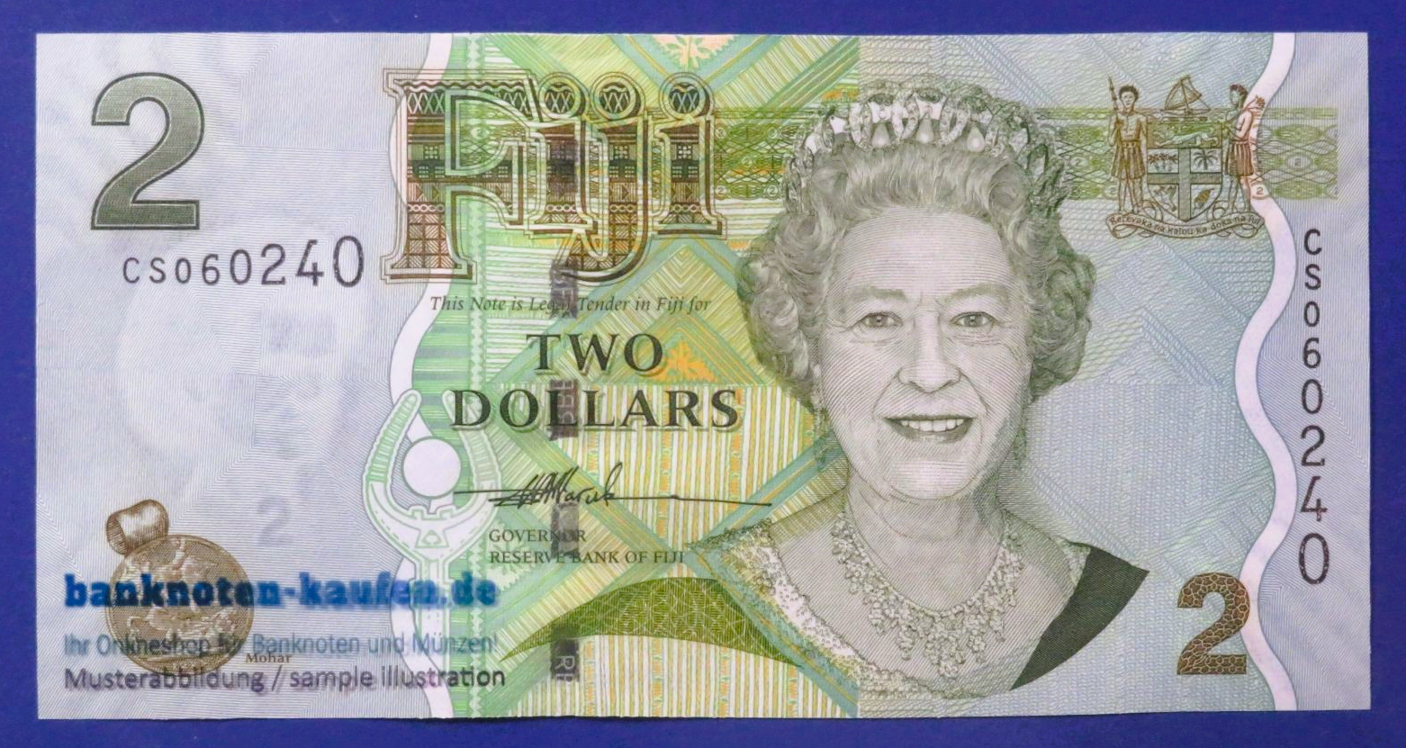Fiji, 2 Dollars, 2007ND, uncirculated (UNC), P-109