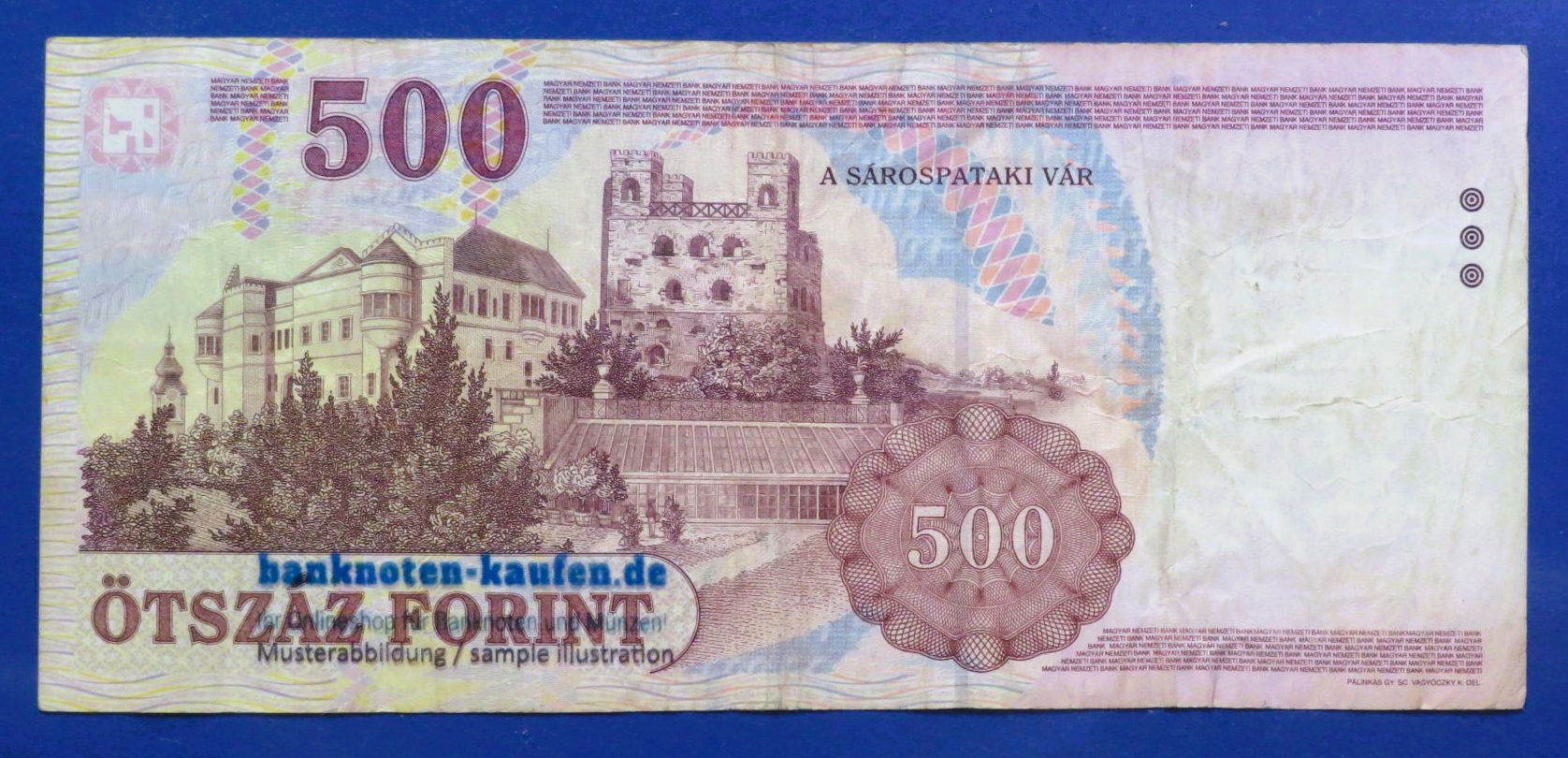 Hungary, 500 Forint, 1998, circulated (USED / VF), P-179