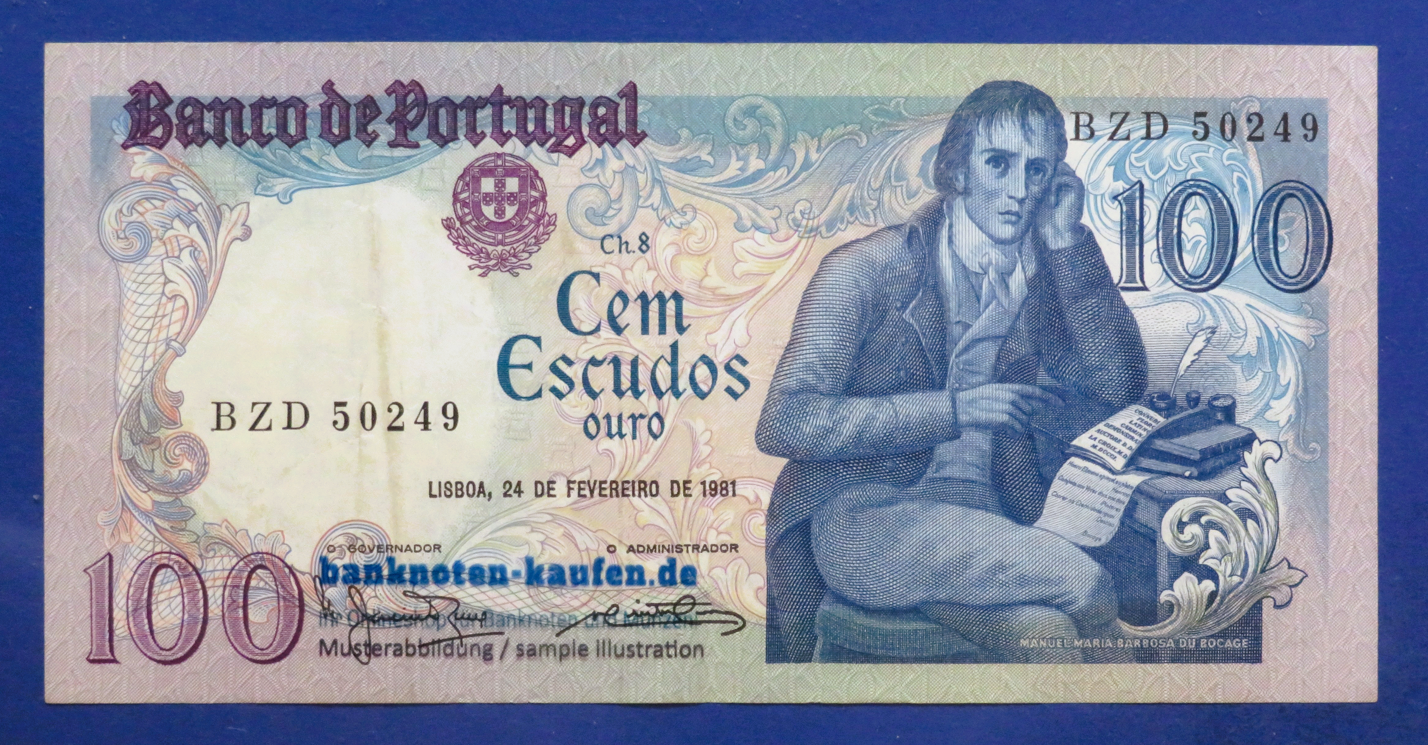 Portugal, 100 Escudos, 1981, gebraucht (USED / VF), P-178b