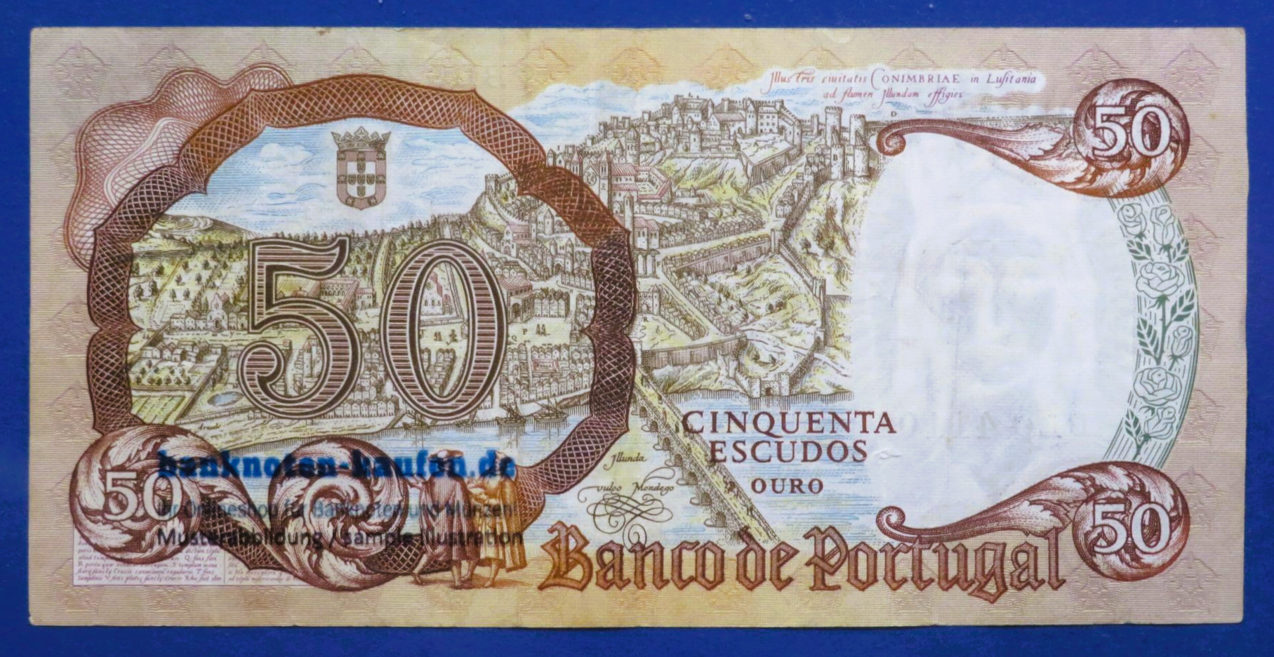 Portugal, 50 Escudos, 1964, gebraucht (USED / VF), P-168