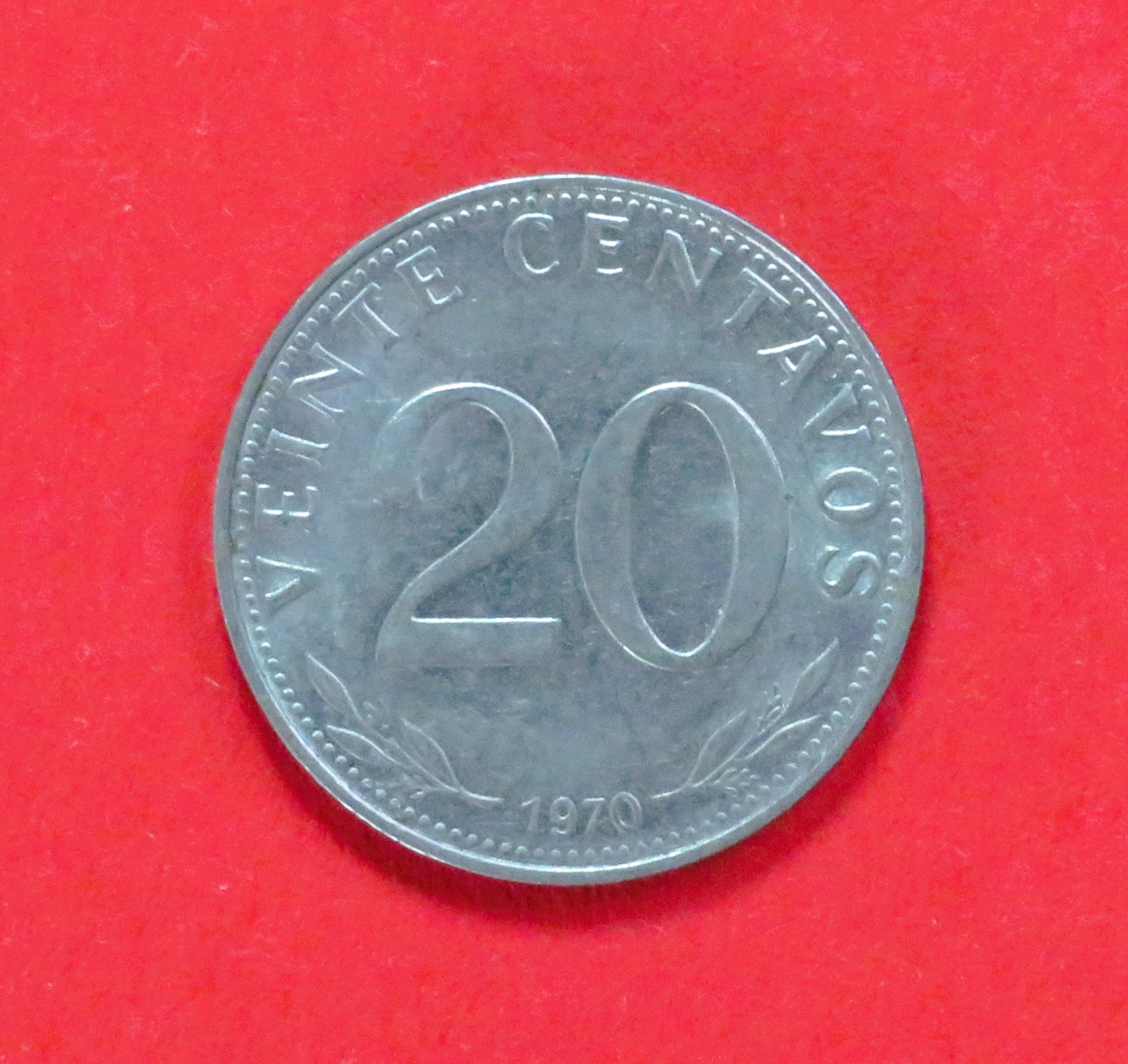 Bolivien, 20 Centavos, 1965-1973, gebraucht (used / ss)