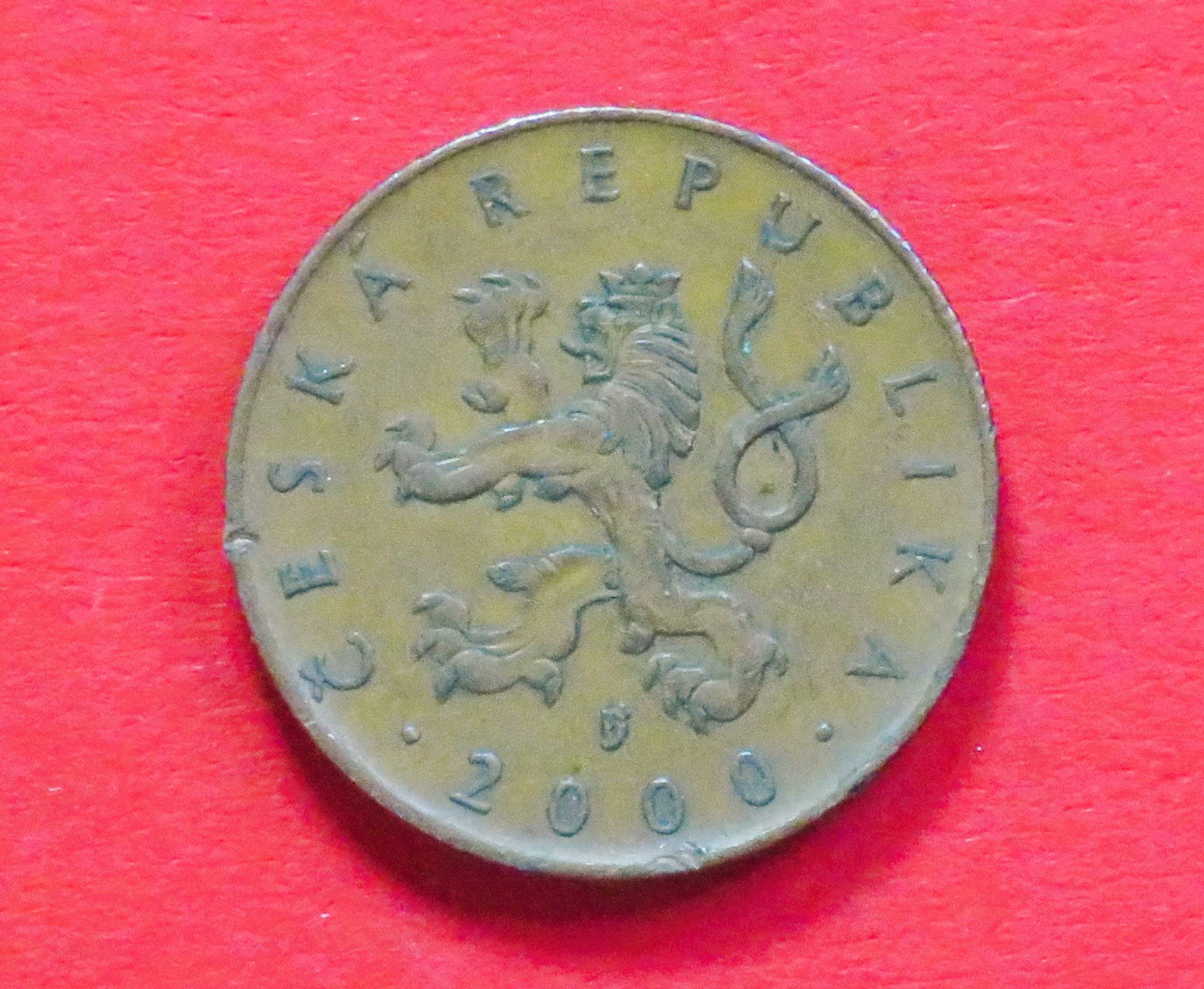 Tschechien:  10 Korun, 2000, gebraucht (used / ss), Gedenkausgabe, # 213