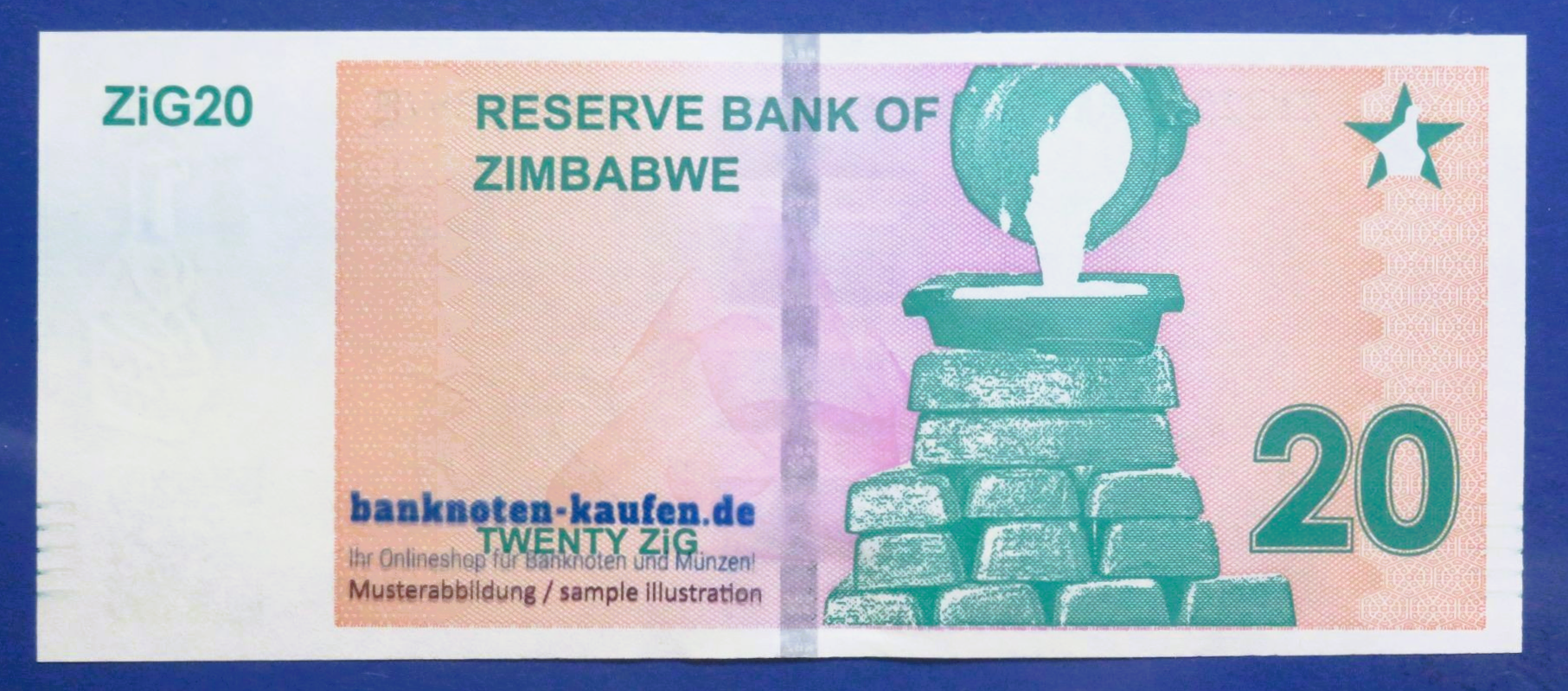 Zimbabwe, 20 ZiG, 2024, uncirculated (UNC), P-111