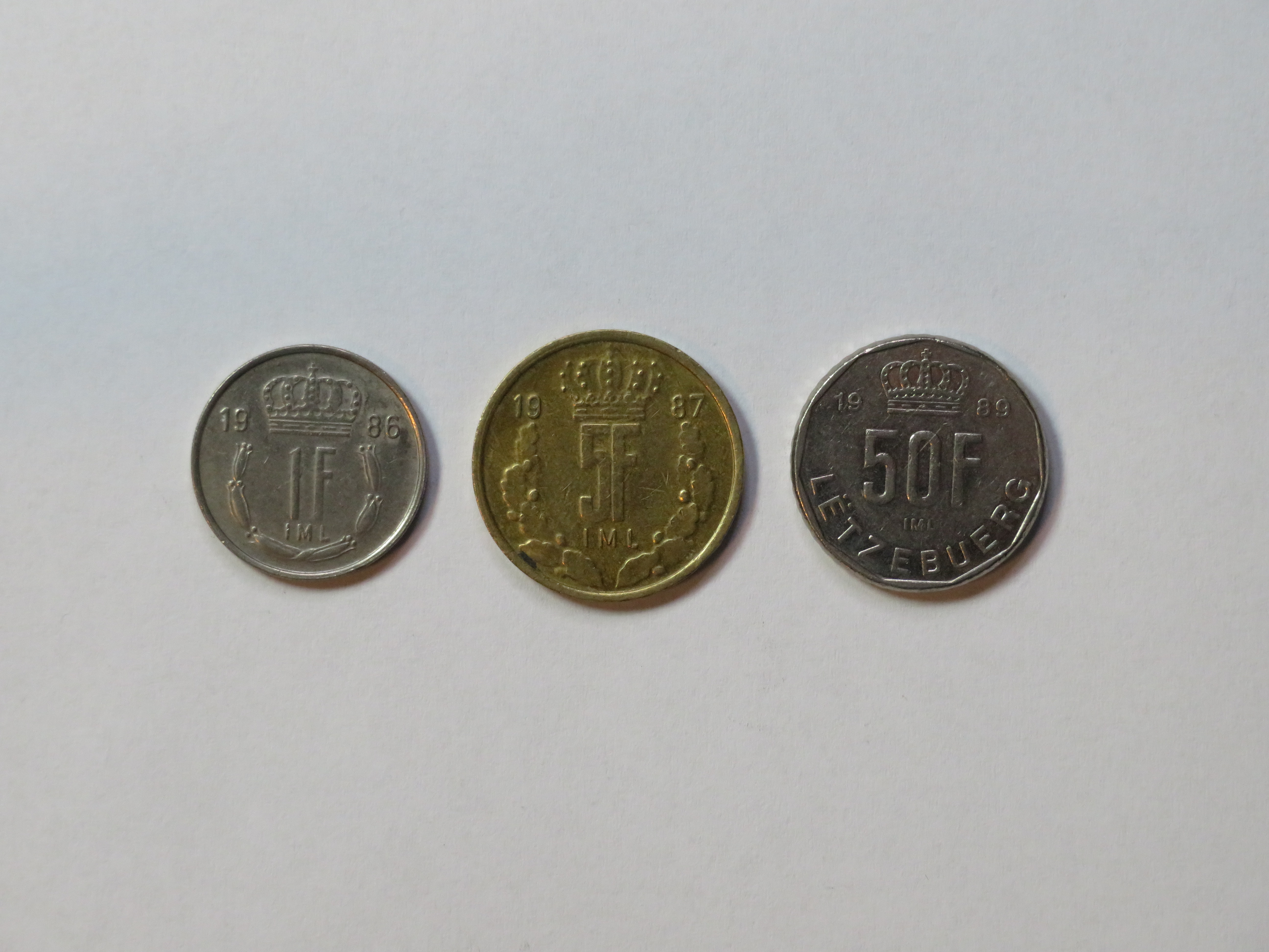Colombia - Coin Set 1974-1981 - USED
