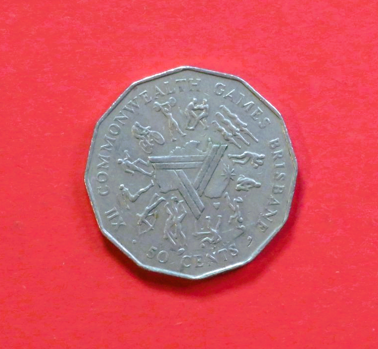 Australia: 50 Cents, 1982, circulated (USED / vf), Commemorative issue