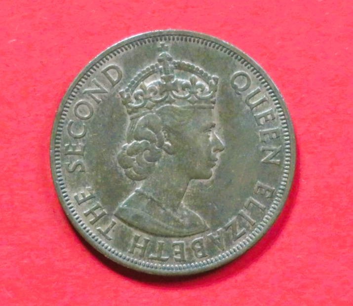 Ostkaribische Staaten: 2 Cents, 1955-1965, gebraucht (used / ss-vz), # 3