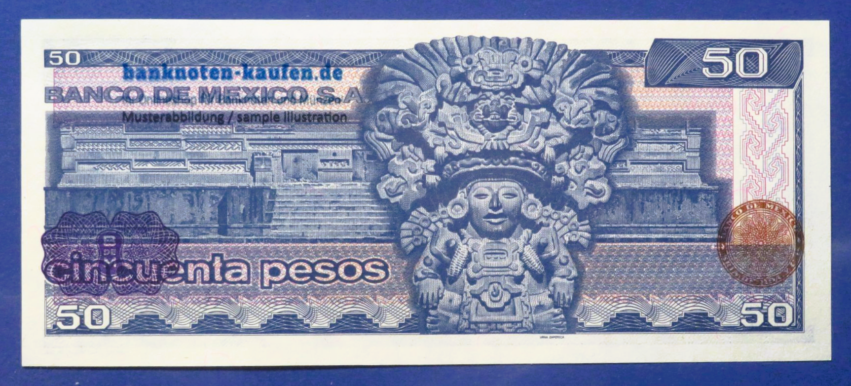 Mexiko, 50 Pesos, 1981, fast kassenfrisch (AU), P-73