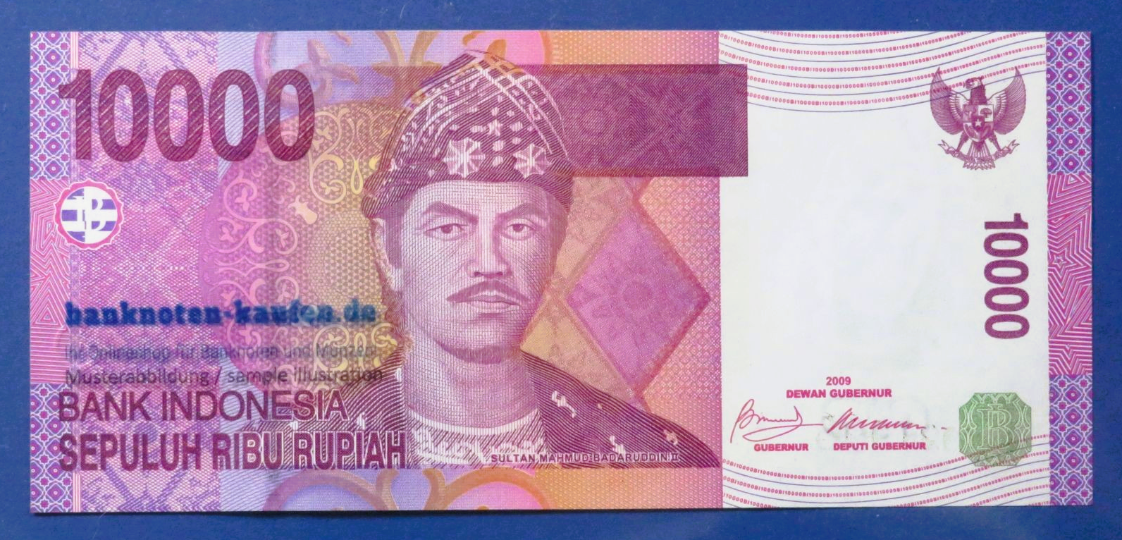 Indonesia - 10,000 Rupiah, 2009, uncirculated (UNC), P-143