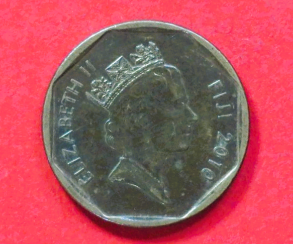Fidschi: 1 Dollar, 2009-2010, gebraucht (used / ss), # 55a