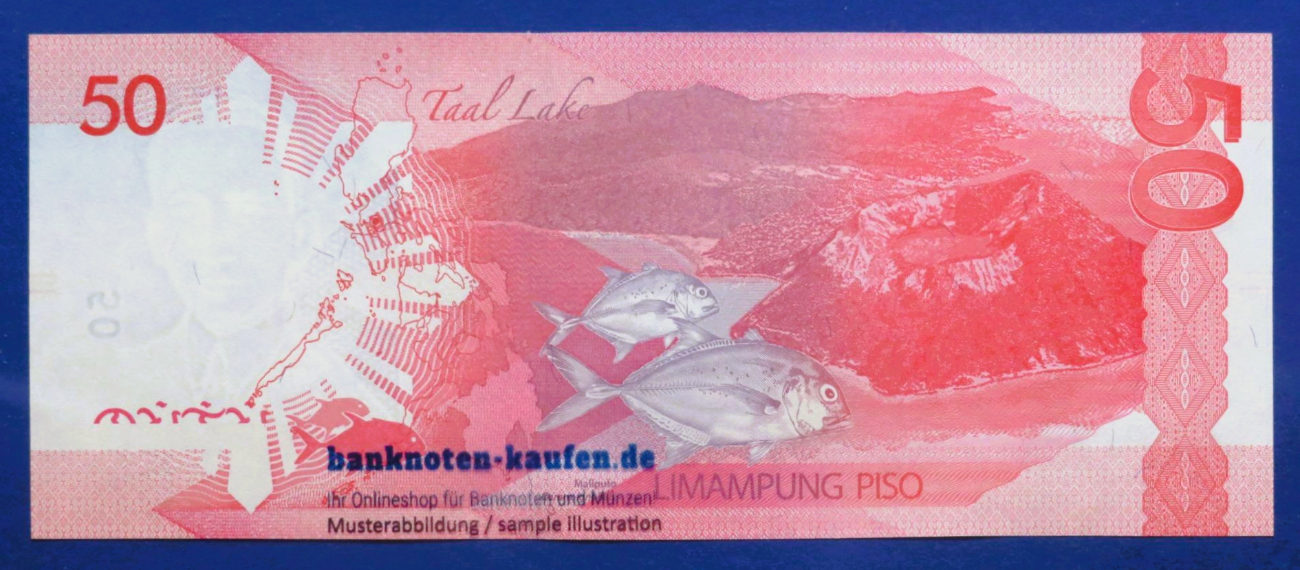 Philippinen, 50 Piso, 2020, kassenfrisch (UNC), P-224