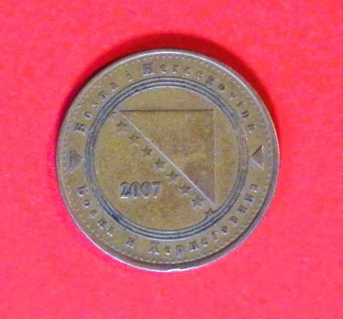 Bosnia-Herzegovina: 50 Feninga, 1998+, circulated (used / vf+)