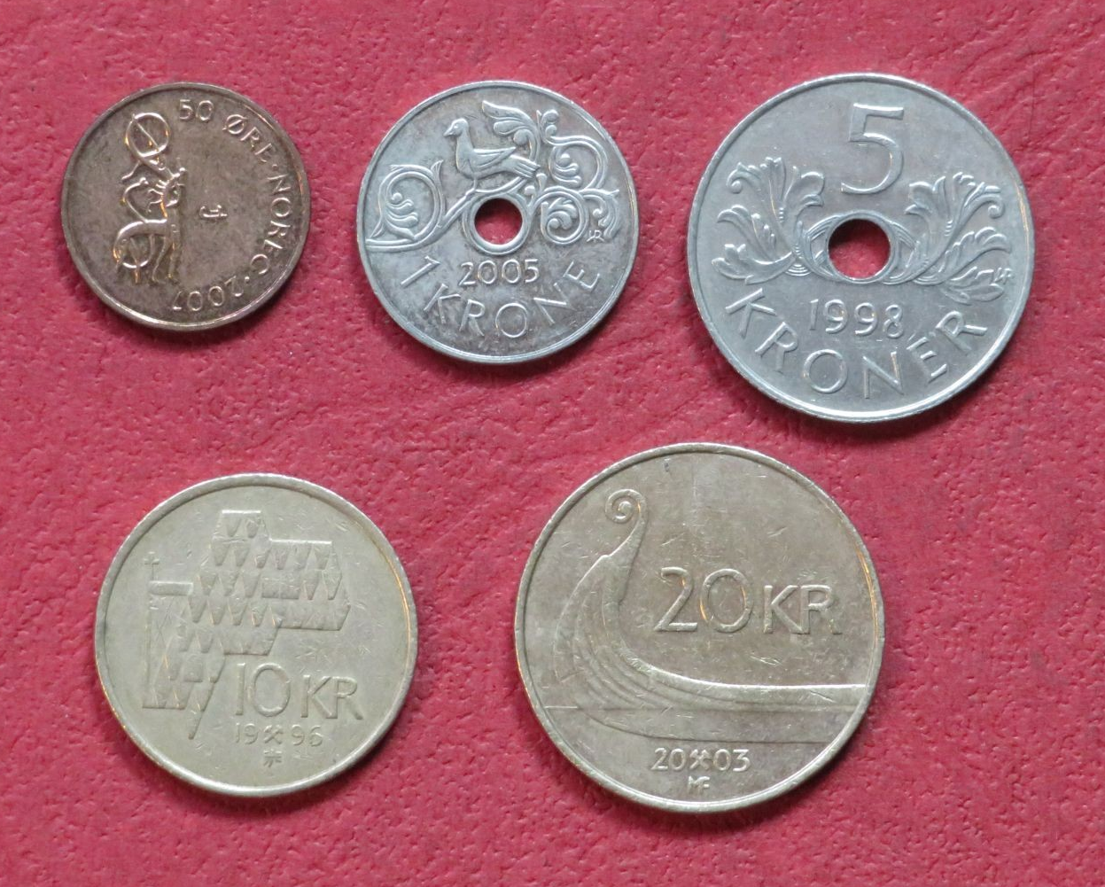 Colombia - Coin Set 1974-1981 - USED