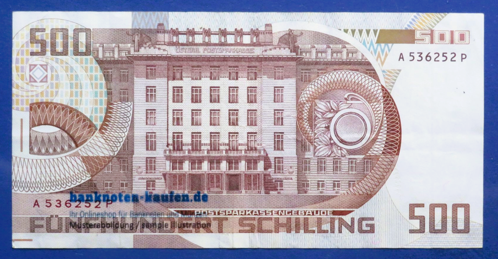 Österreich, 500 Schilling, 1985, gebraucht (USED / VF), P-151