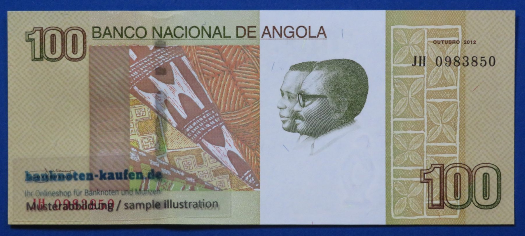 Angola, 100 Kwanzas, 2012, uncirculated (UNC), P-153