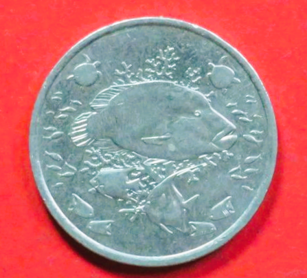 französisch Polynesien: 20 Francs, 2021+, gebraucht (used / ss-vz)