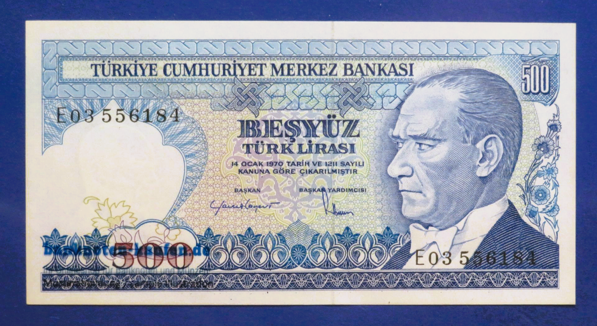 Turkey, 500 Lira, 1983, uncirculated (UNC), P-195