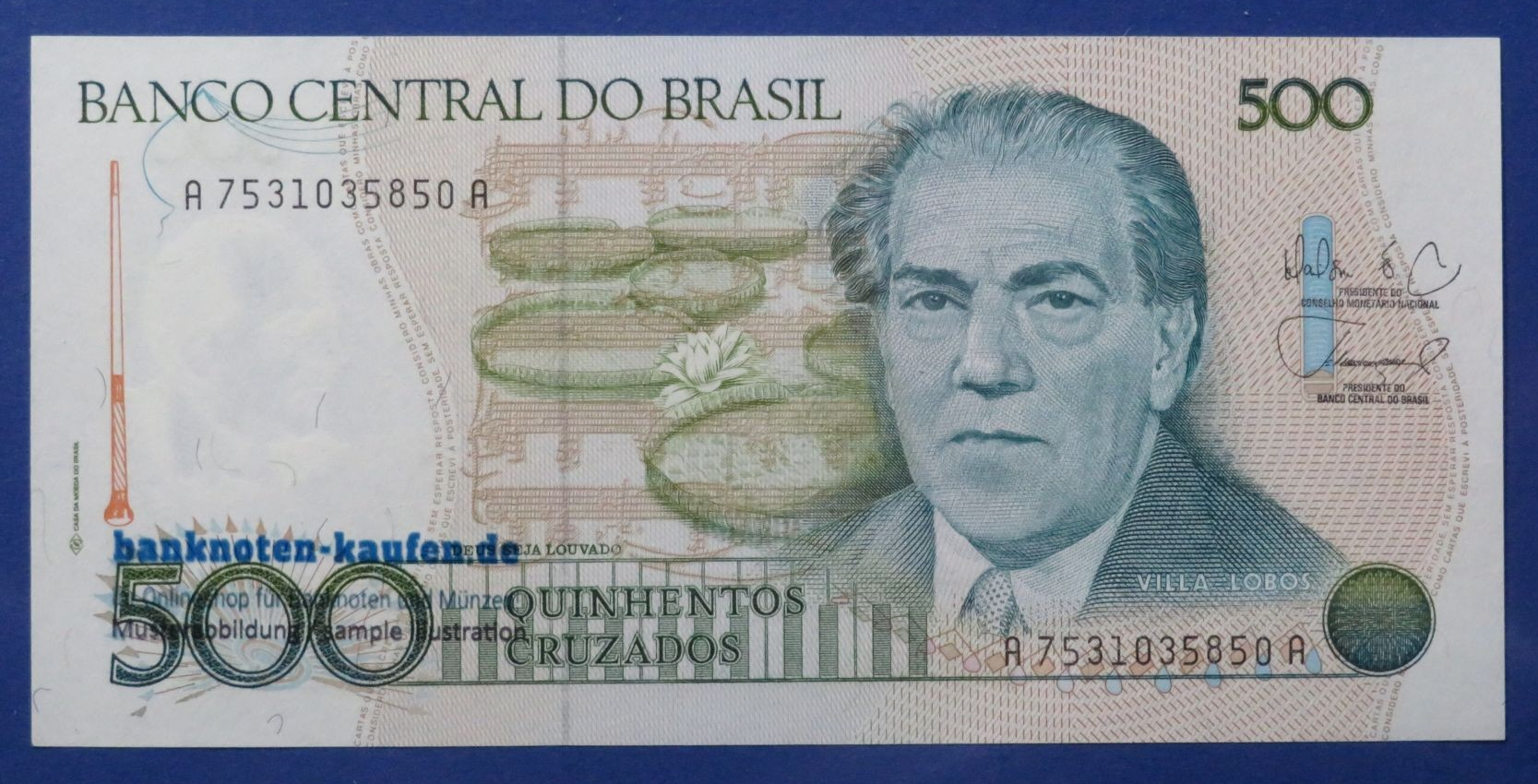 Brazil, 500 Cruzados, 1986ND, uncirculated (UNC), P-212