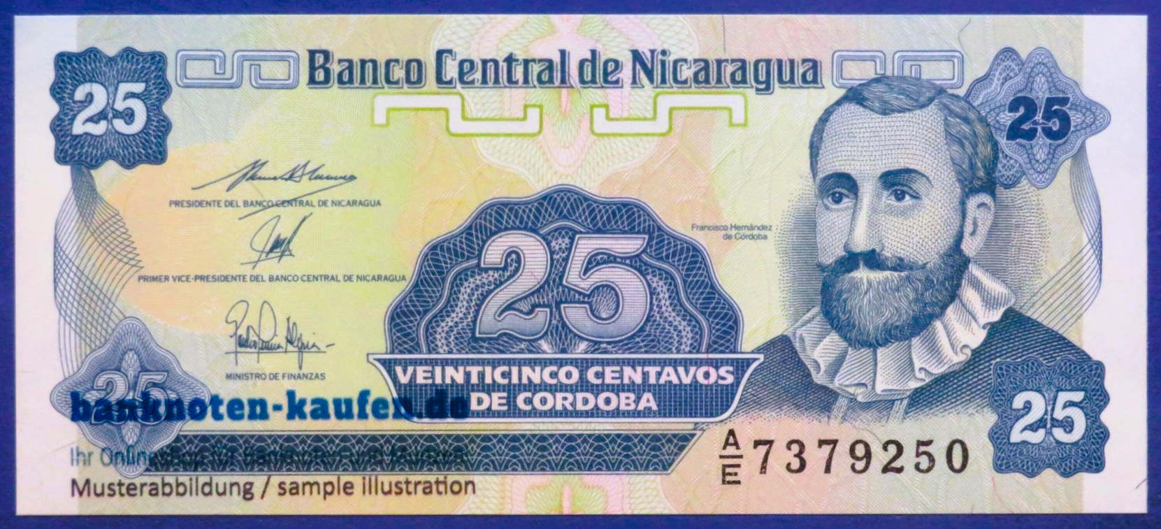 Nicaragua, 25 Centavos, 1991, uncirculated (UNC), P-170
