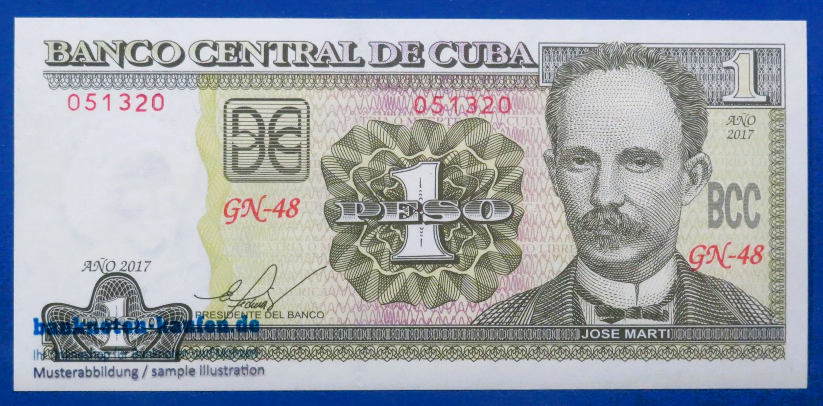 Caribbean, 1 Peso, 2017, uncirculated (UNC), P-128h
