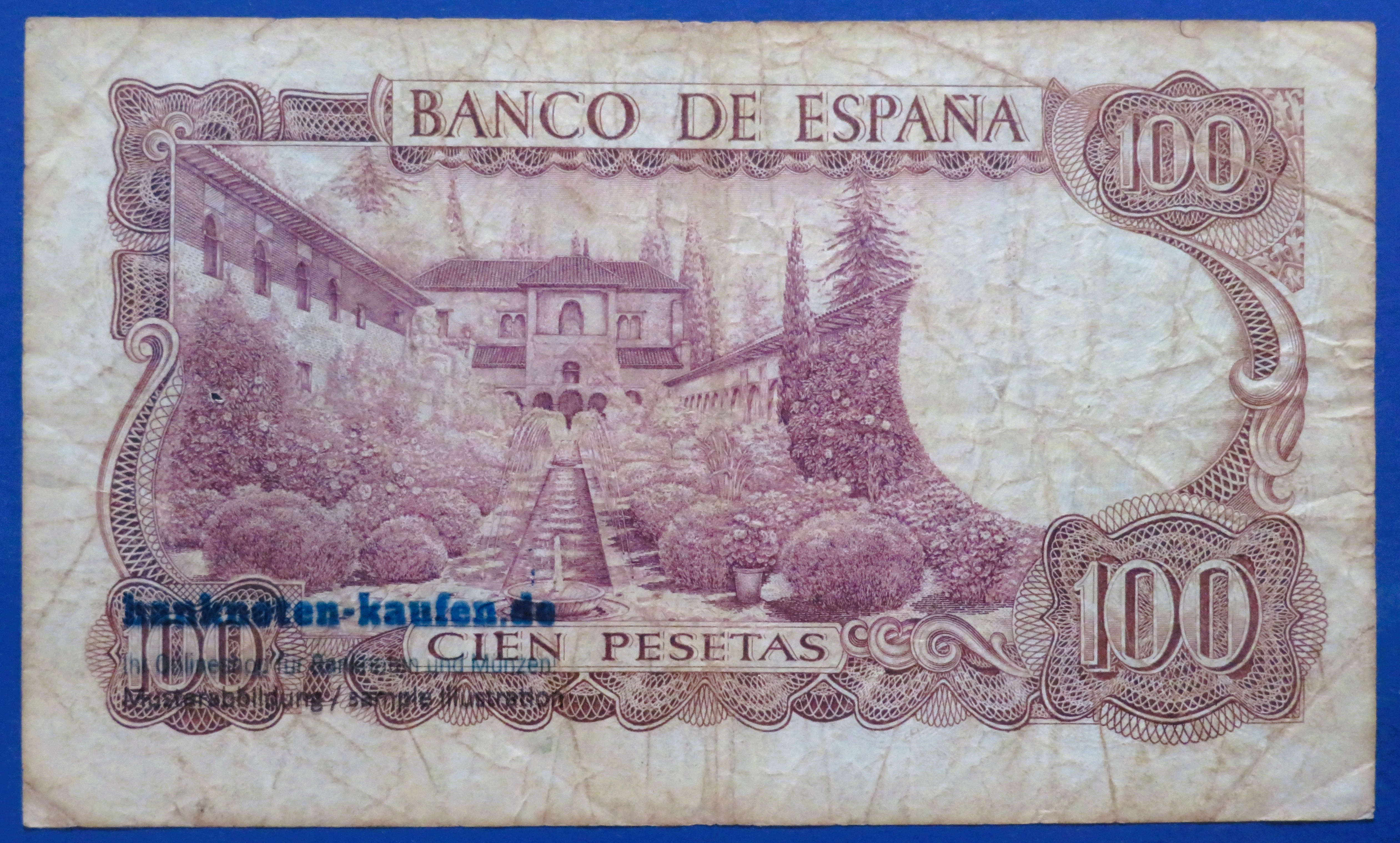 Spanien, 100 Pesetas, 1970, gebraucht (USED / F), P-152