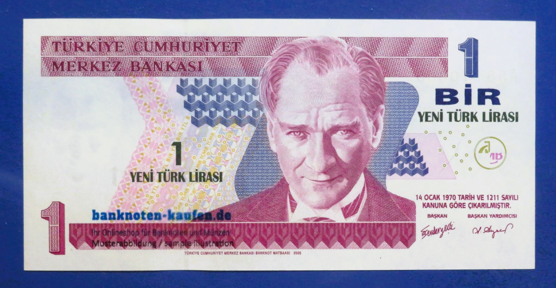 Turkey, 1 Yeni Lira, 2005, uncirculated (UNC), P-216