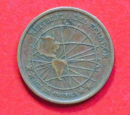 Ecuador: 1 Centavo, 2003+, gebraucht (used / ss), # 100a