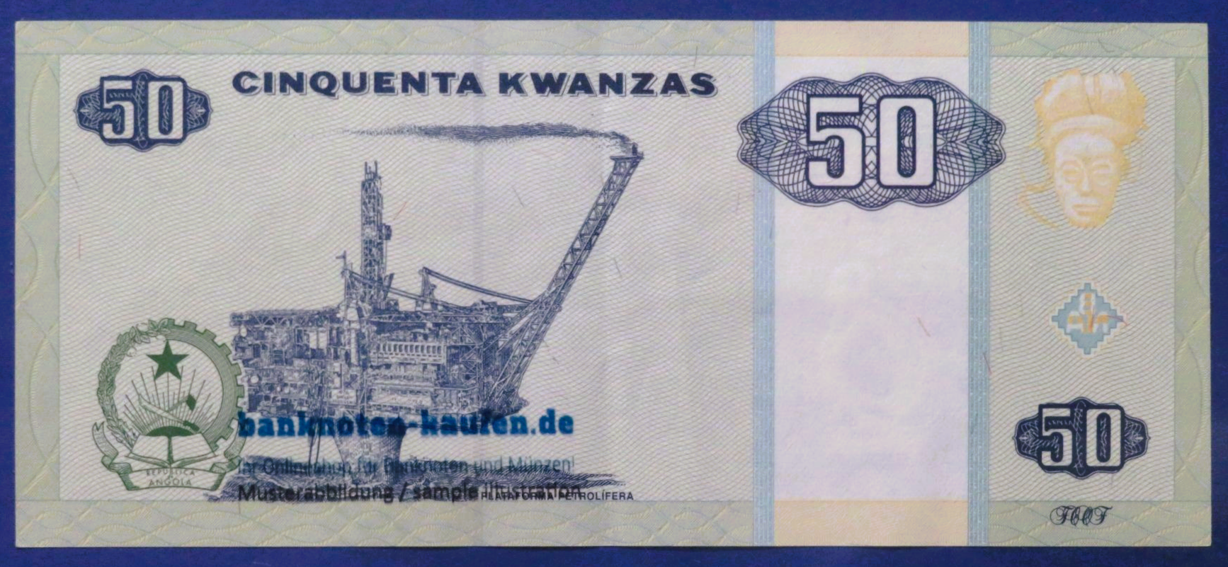 Angola, 50 Kwanzas, 2011, extremely fine (XF), P-146c