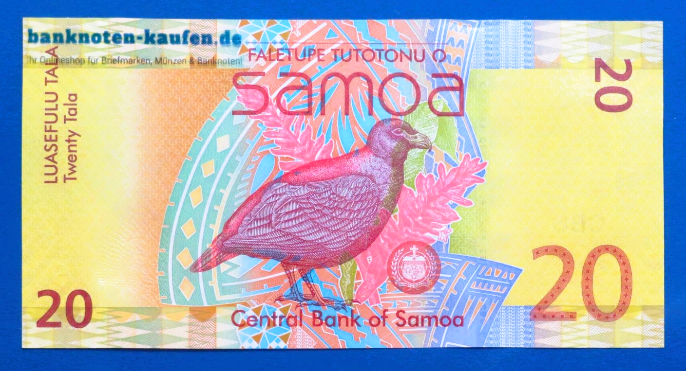 Samoa, 20 Tala, 2017ND, uncirculated (UNC), P-40c