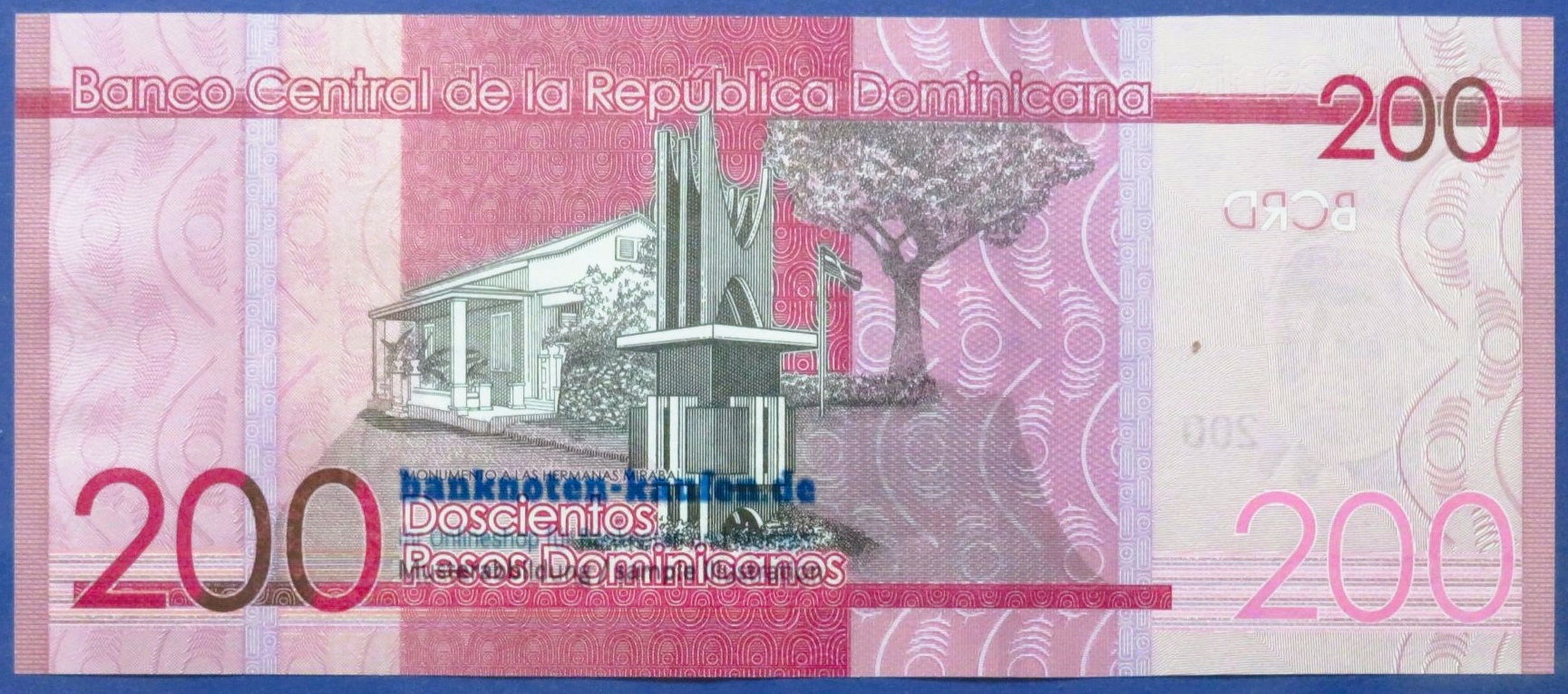 Dominikanische Republik, 200 Pesos, 2023, kassenfrisch (UNC), P-191h