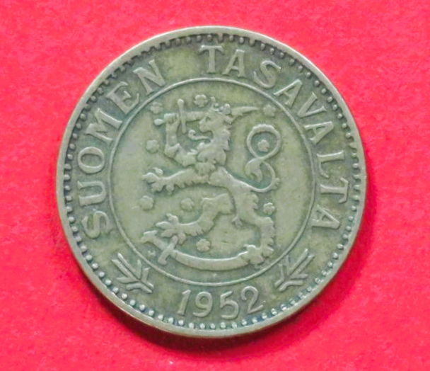 Finnland:  50 Markkaa, 1952-1962, gebraucht (used / ss), # 42