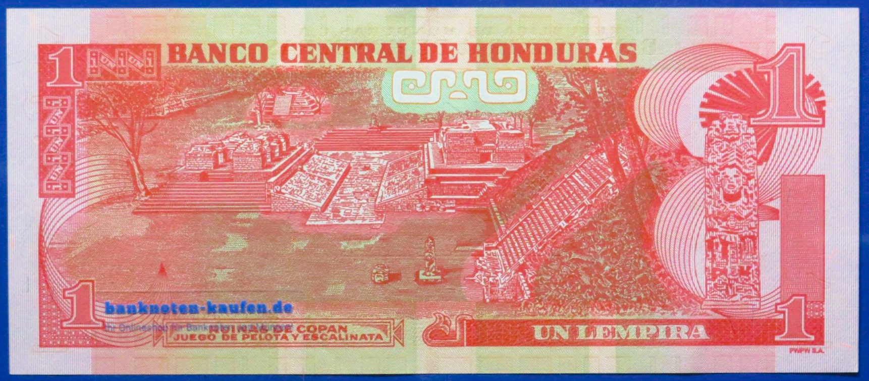 Honduras, 1 Lempira, 2019, gebraucht (USED / XF), P-96d