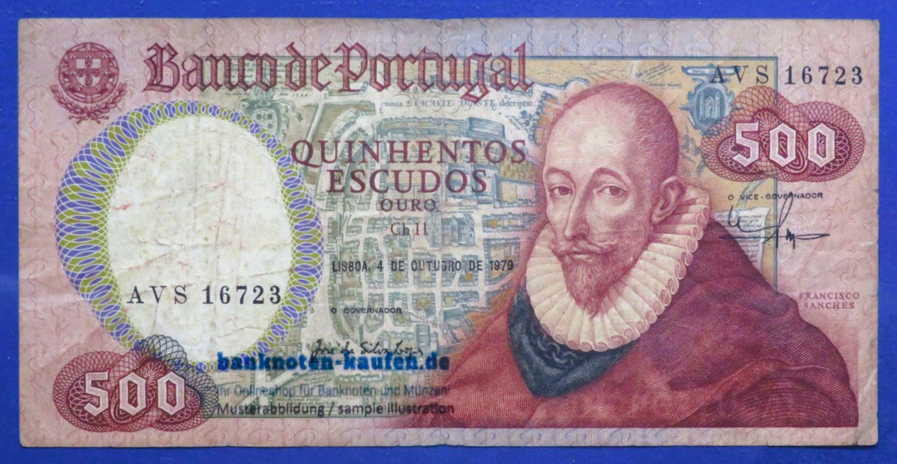 Portugal, 500 Escudos, 1979, gebraucht (USED / F), P-177
