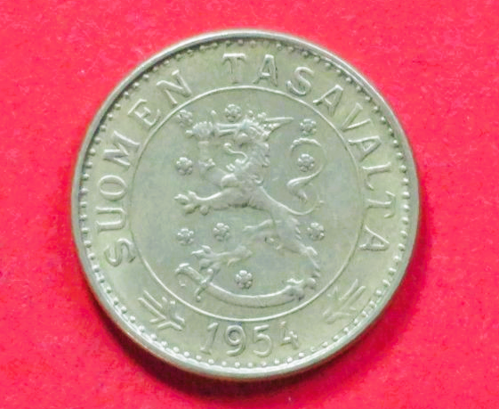 Finnland:  20 Markkaa, 1952-1962, gebraucht (used / ss), # 41