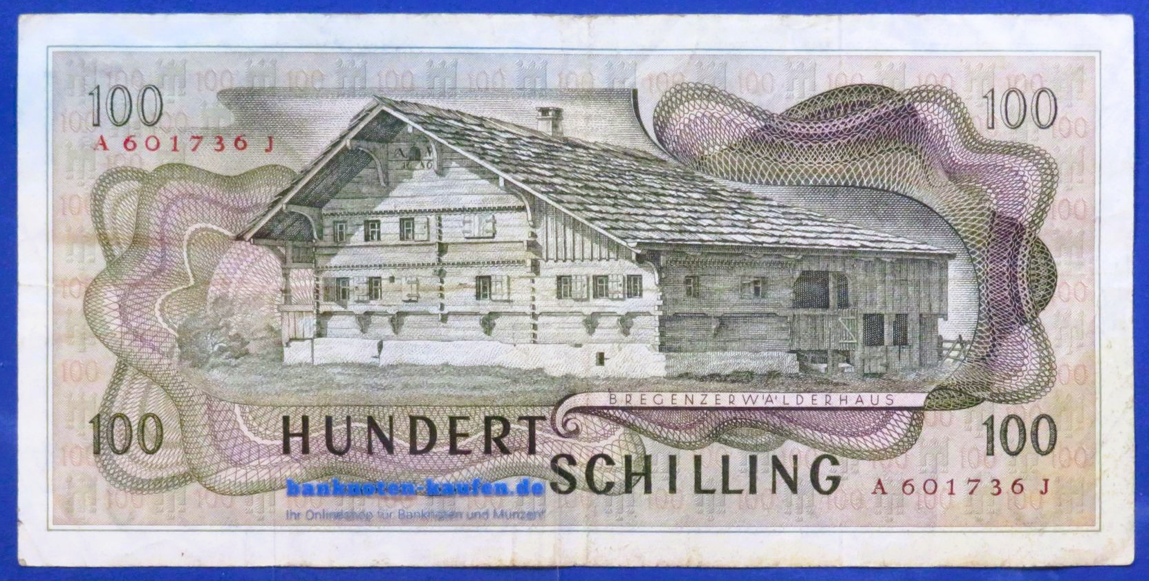 Österreich, 100 Schilling, 1969, gebraucht (USED / VF), P-146, "2. Auflage"