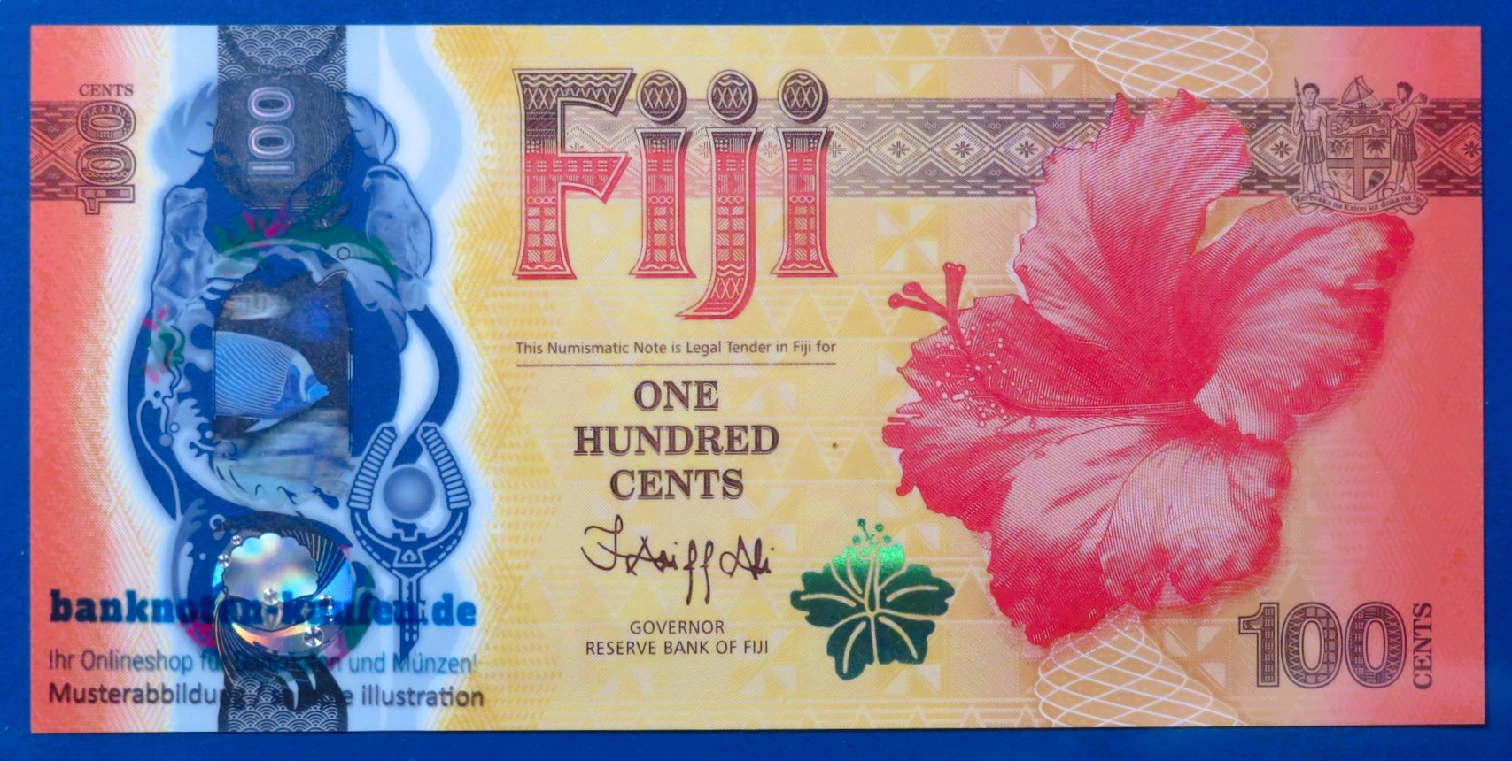 Fiji, 100 Cents, 2023ND, uncirculated (UNC), Polymer, Collectors issue