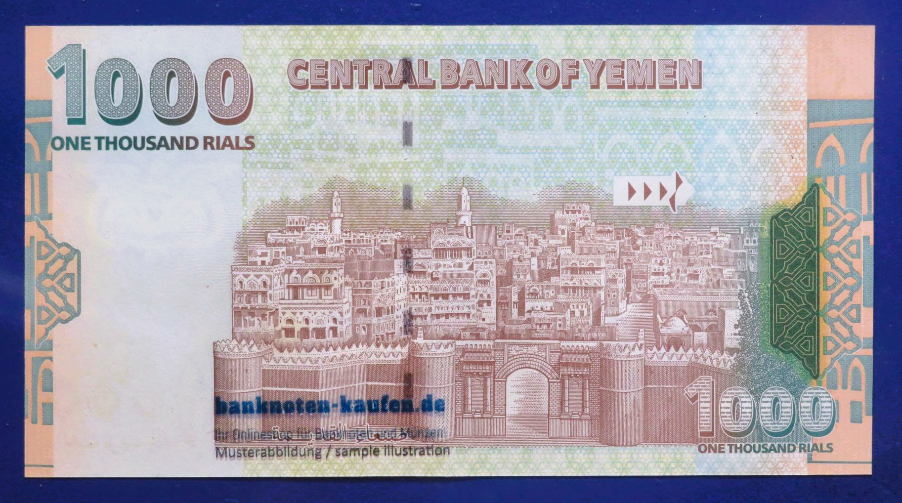 Yemen Arab Republic - 1,000 Rials, 1998, uncirculated (UNC), P-32